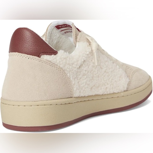 Vintage Havana Cream and Burgundy Sneakers - Picture 5 of 6